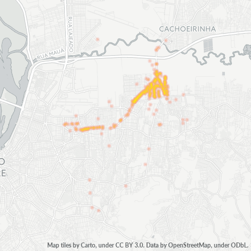 91140-000 Mapa de calor de densidad empresarial