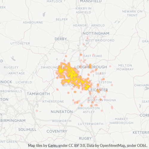 LE6 Mappa di calore dell'azienda