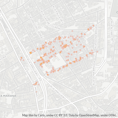 04110-000 Heatmap de Densidade da Empresa
