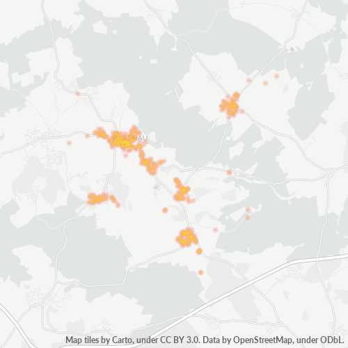 Heatmap für plz 35466