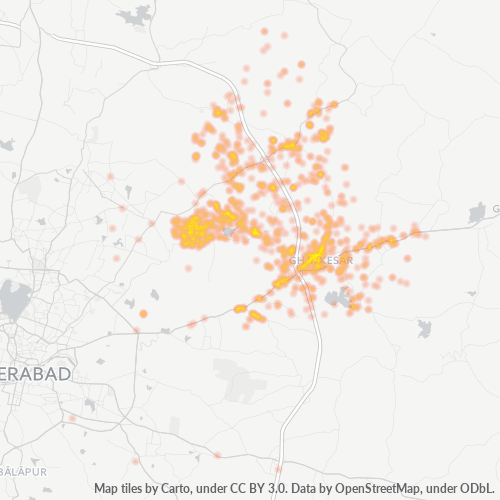 501301 Business Density Heatmap