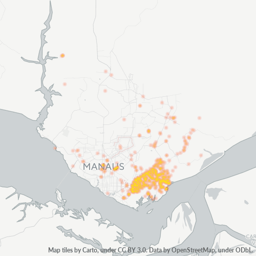 69075-000 Heatmap de Densidade da Empresa