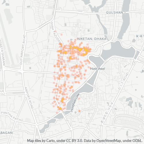 1208 ব্যবসার ঘনত্ব হিটম্যাপ