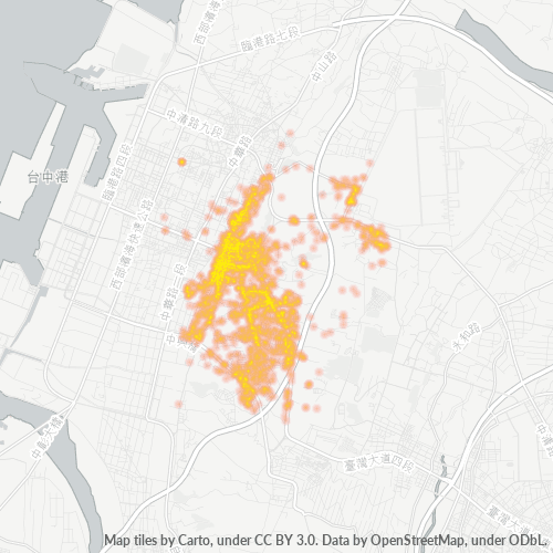 433 商業密度熱圖
