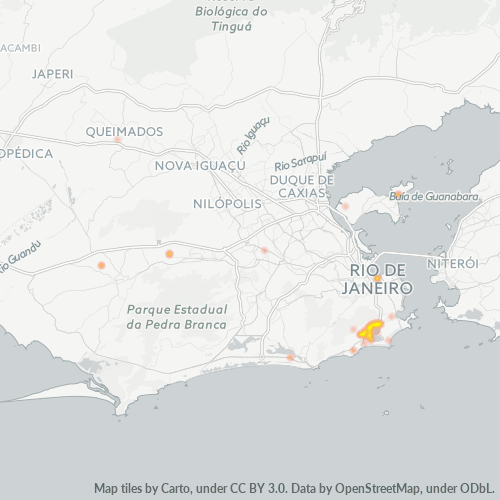 22470-000 Heatmap de Densidade da Empresa