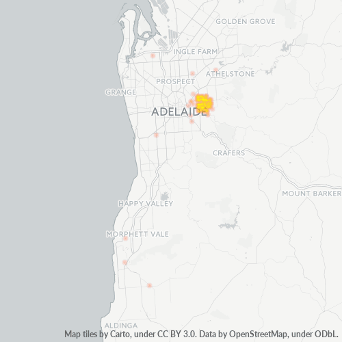 5068 Business Density Heatmap