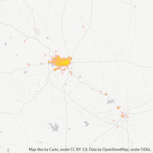 580008 Business Density Heatmap