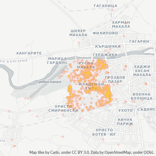 4002 Топлинна карта на бизнеса