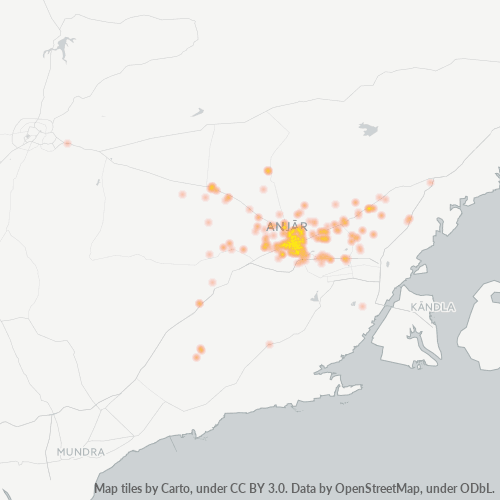 370110 Business Density Heatmap