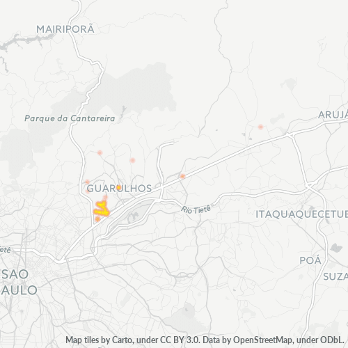 07041-000 Heatmap de Densidade da Empresa