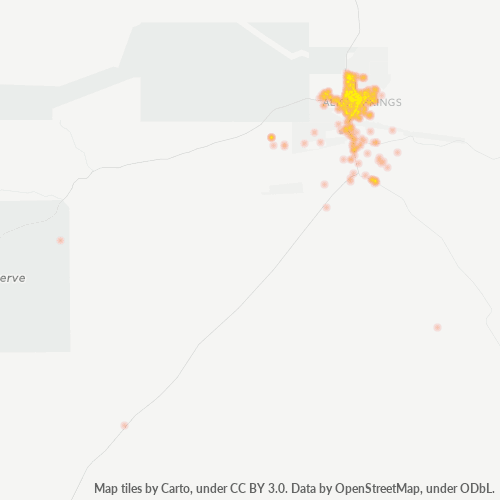 0870 Business Density Heatmap