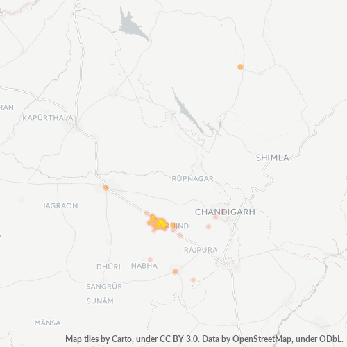 147301 Business Density Heatmap