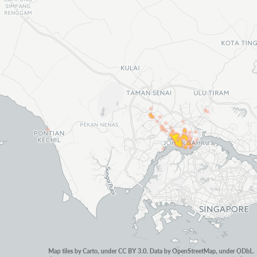 80200 Heatmap Ketumpatan Perniagaan