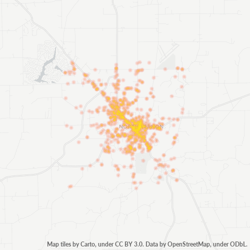47265 Business Density Heatmap