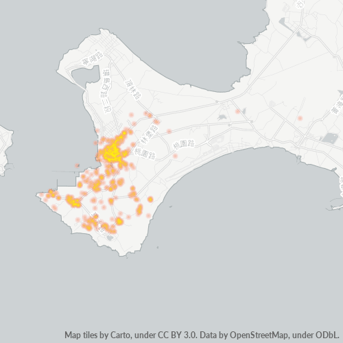 893 商業密度熱圖