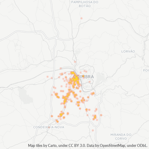3040 Heatmap de Densidade da Empresa