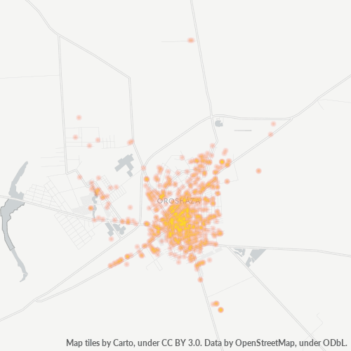 5900 Vállalati sűrűségi térkép