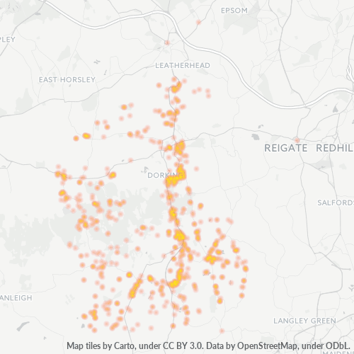 RH5 Business Density Heatmap
