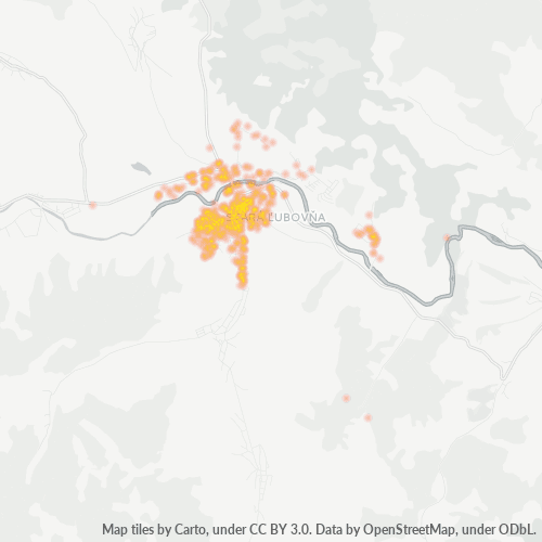 064 01 Teplotná mapa obchodnej hustoty