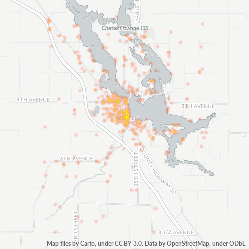 54728 Business Density Heatmap