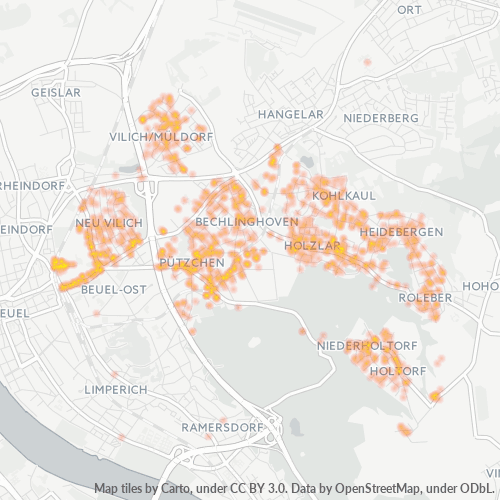 53229 Standortdichte-Heatmap
