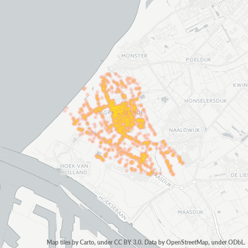 2691 Heatmap Bedrijfsdichtheid