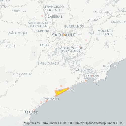 11730-000 Heatmap de Densidade da Empresa