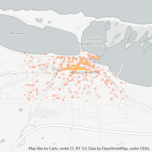 Heatmap für plz 23774