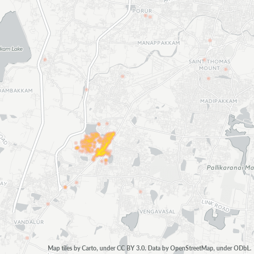 600047 Business Density Heatmap