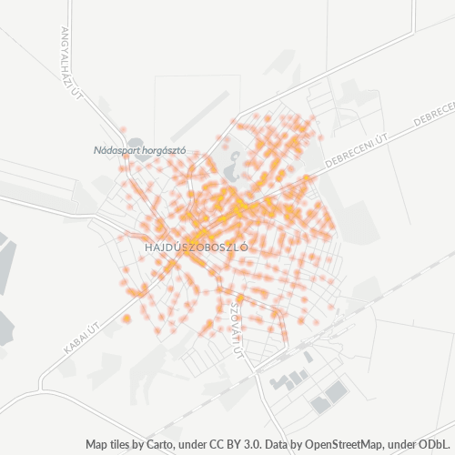 4200 Vállalati sűrűségi térkép