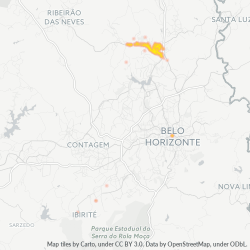 31615-000 Heatmap de Densidade da Empresa