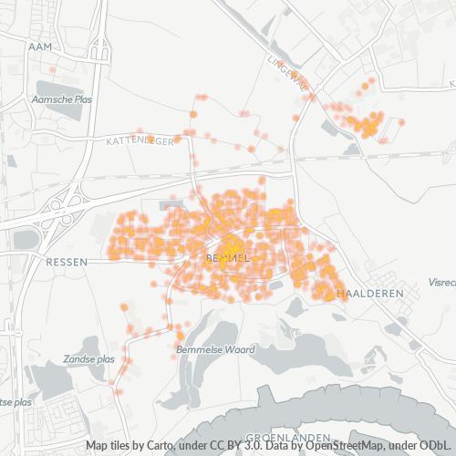 6681 Heatmap Bedrijfsdichtheid