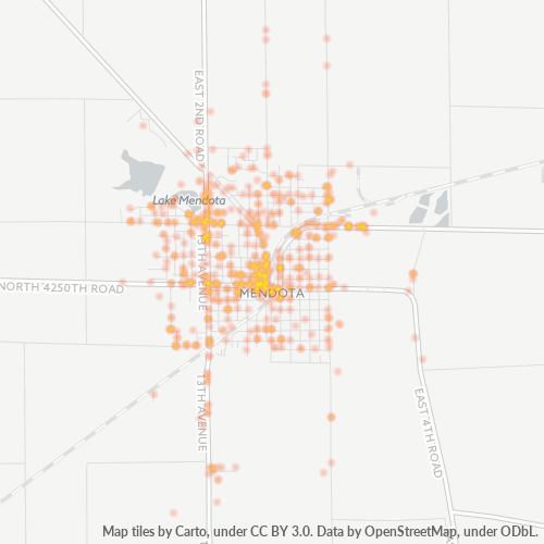 61342 Business Density Heatmap