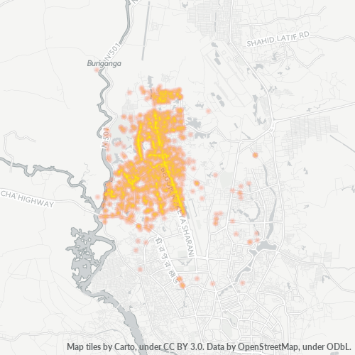 1216 ব্যবসার ঘনত্ব হিটম্যাপ