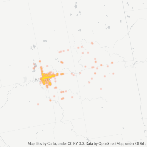 N4N Business Density Heatmap