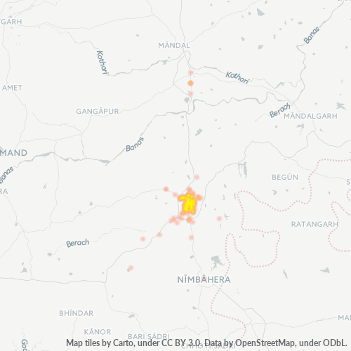312001 Business Density Heatmap