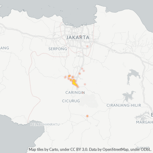 16134 Peta Panas Densitas Bisnis
