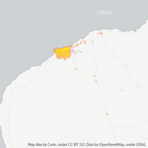 4310 Business Density Heatmap