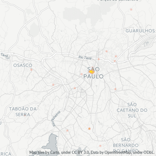 01047-000 Mapa de calor de densidad empresarial