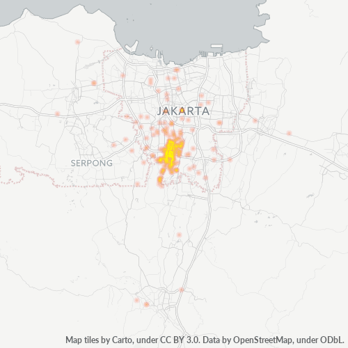 12550 Peta Panas Densitas Bisnis