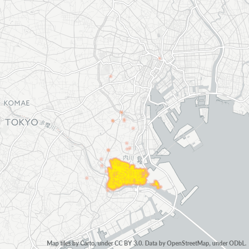 144 事業密度ヒートマップ