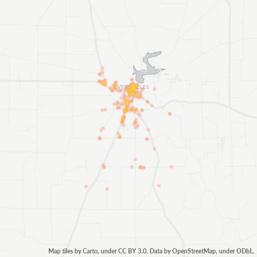 47042 Business Density Heatmap