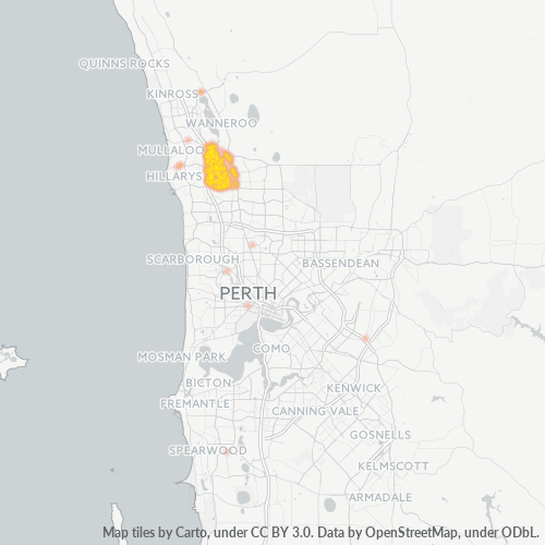 6026 Business Density Heatmap