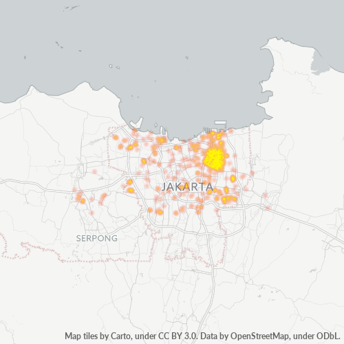 14240 Peta Panas Densitas Bisnis