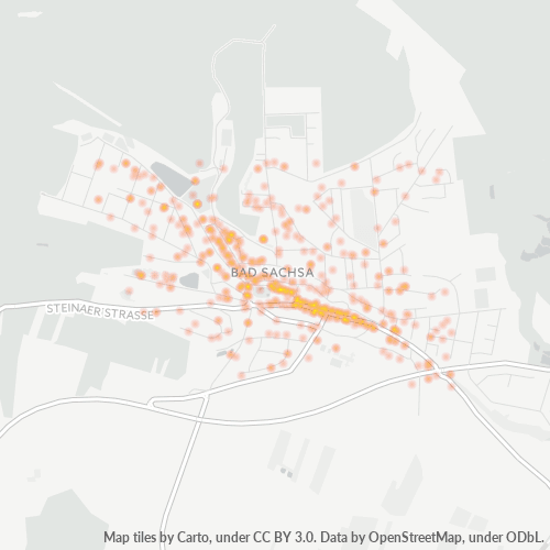 Heatmap für plz 37441