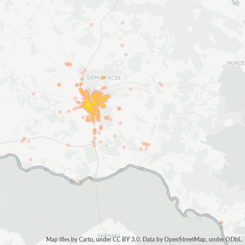 17-300 Mapa intensywności działalności gospodarczej