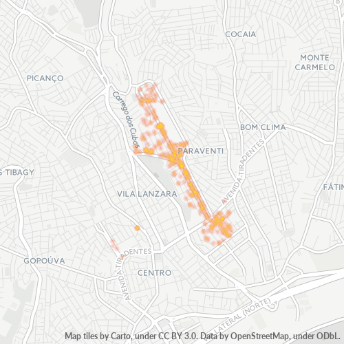 07114-000 Heatmap de Densidade da Empresa