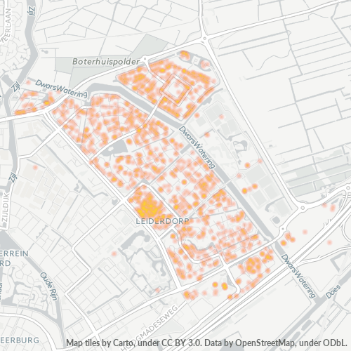 2353 Heatmap Bedrijfsdichtheid