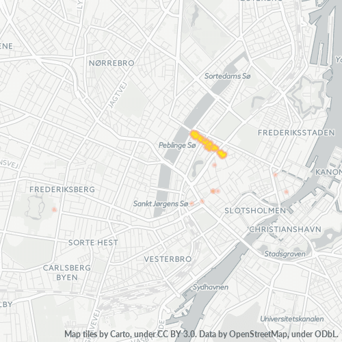 1360 Heatmap over forretningstæthed