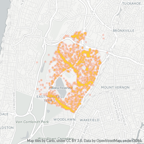10704 Business Density Heatmap